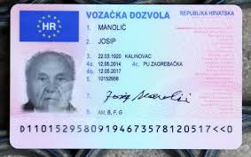 Kupi hrvatsku vozačku dozvolu
