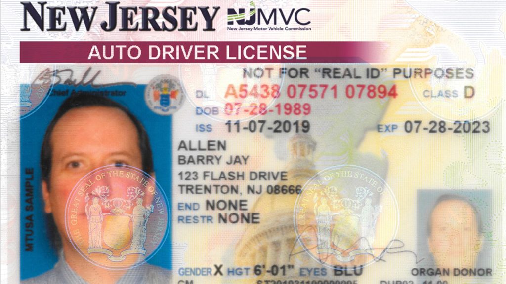 Buy New Jersey Drivers License