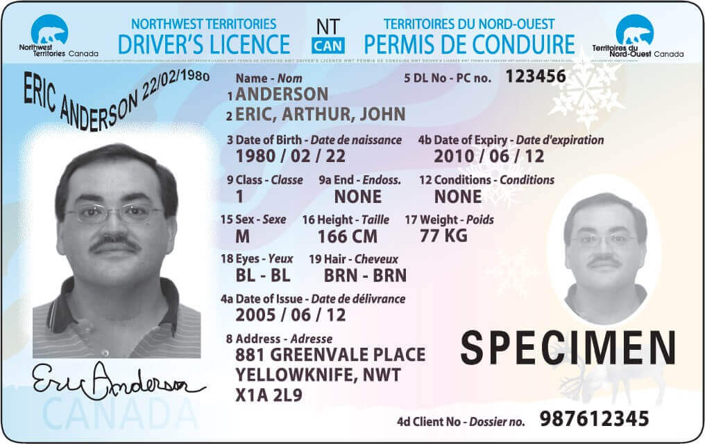 Buy Northwest Territories Driver Licence
