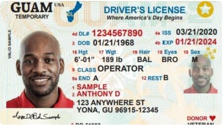 Buy Guam Driver license